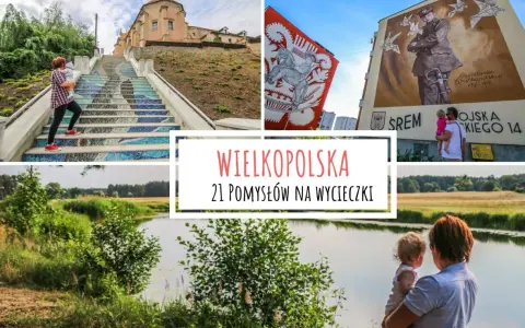 Wielkopolska: mozaikowe schody, murale, jeziora i pola. Odkryj 21 pomysłów na wycieczki po regionie.