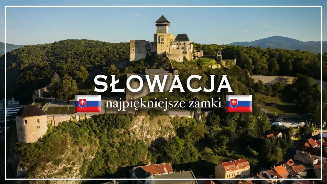 Trenczyński zamek na wzgórzu, idealne miejsce, by zobaczyć, co zwiedzić na Słowacji.